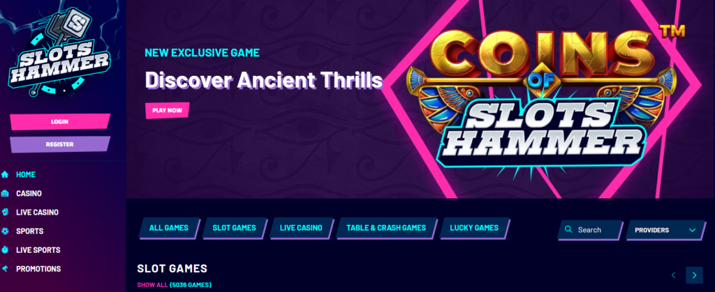 slotshammer homepage