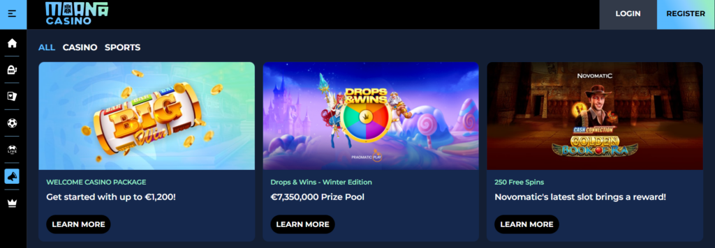 moanacasino homepage