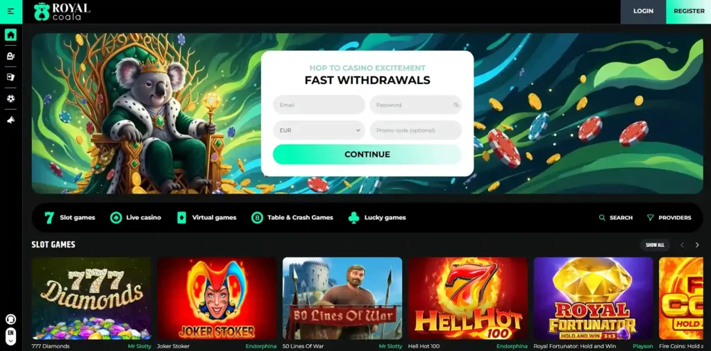 royalcoala homepage